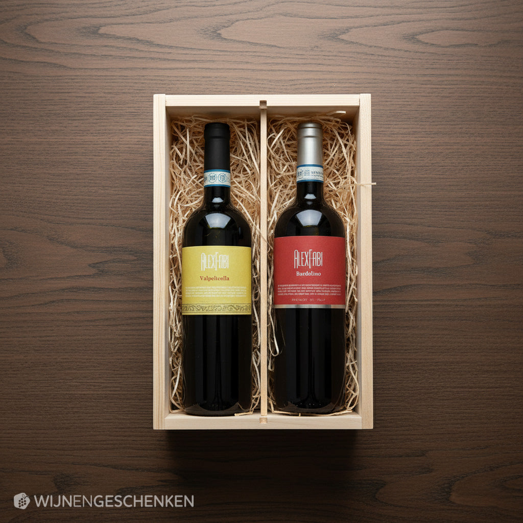 Wijncadeau Alex Fabi De Vinoloog 2x75CL
