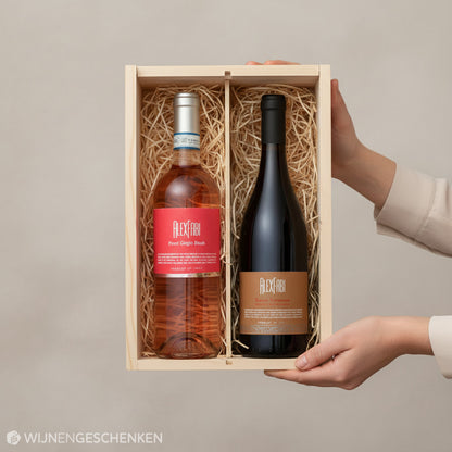 Wijncadeau Alex Fabi Rosé en Rood