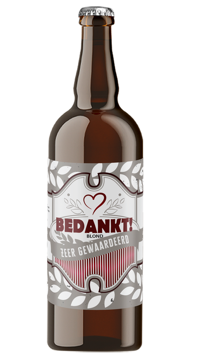 Speciaalbier Bedankt! Blond - 75cl