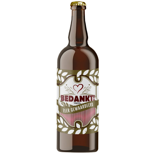 Speciaalbier Bedankt! Tripel - 75cl