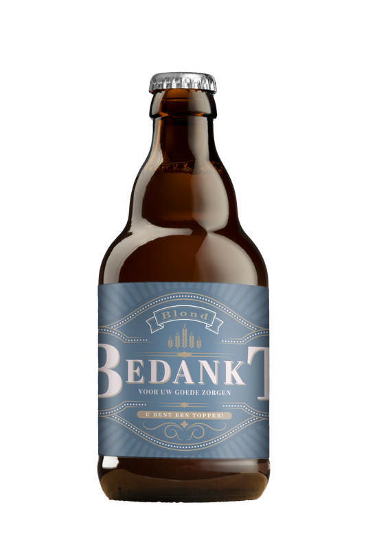 Speciaalbier Bedankt Voor Uw Goede Zorgen Blond - 33cl