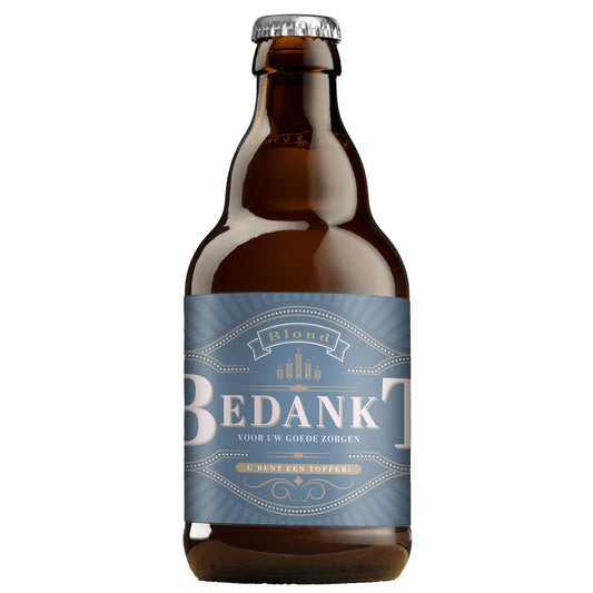 Speciaalbier Bedankt Voor Uw Goede Zorgen Blond - 33cl