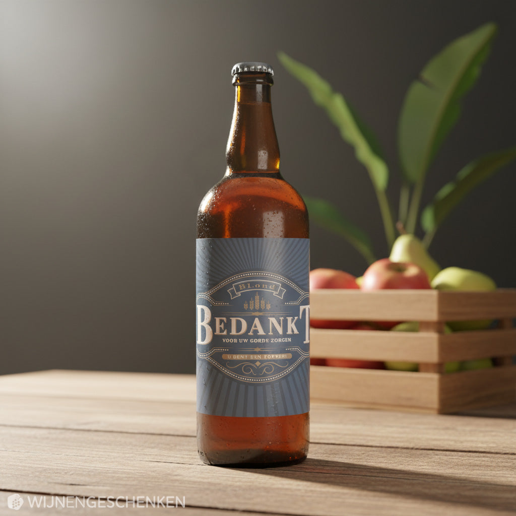 Speciaalbier Bedankt Voor Uw Goede Zorgen Blond - 75cl