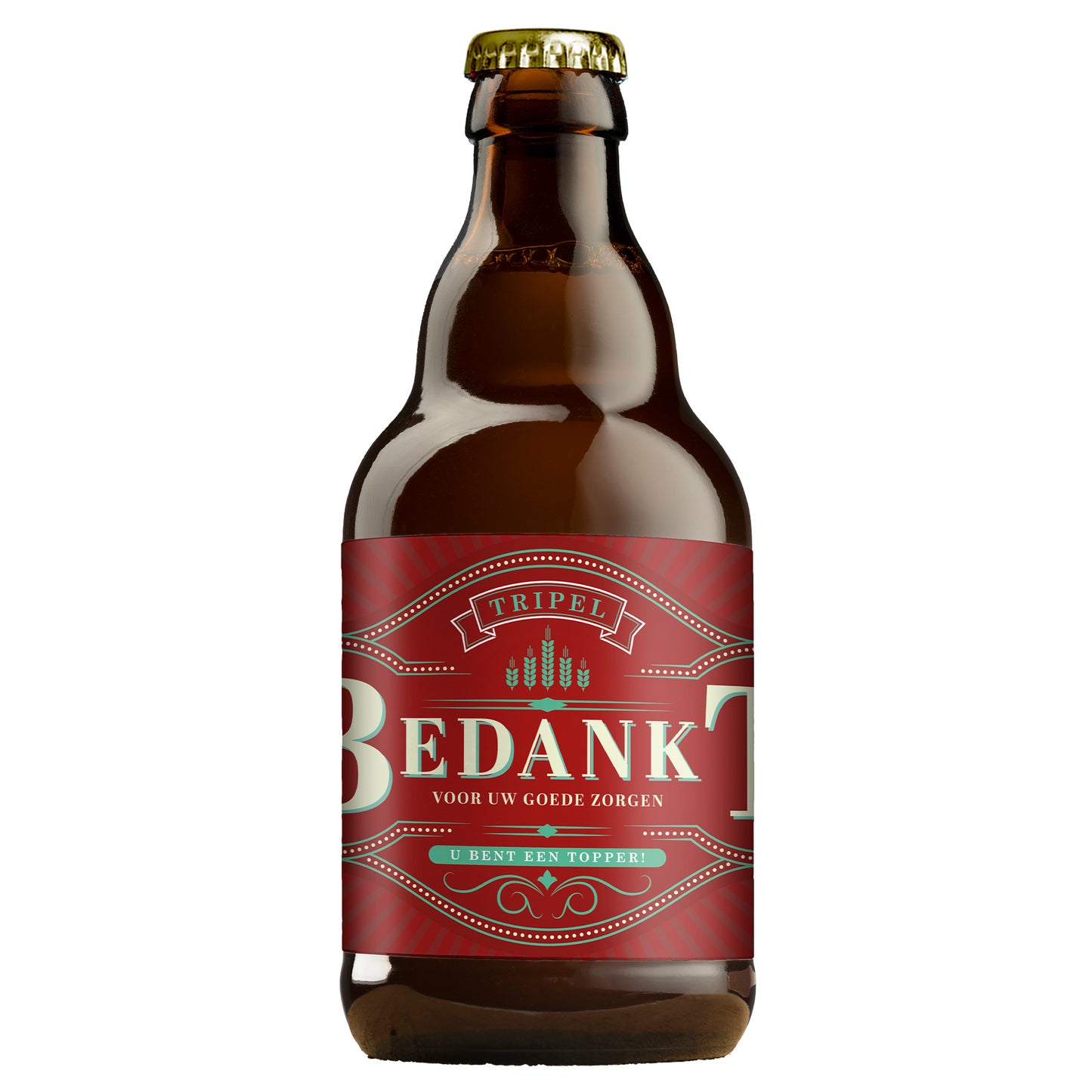 Speciaalbier Bedankt voor uw goede zorgen Tripel - 33cl