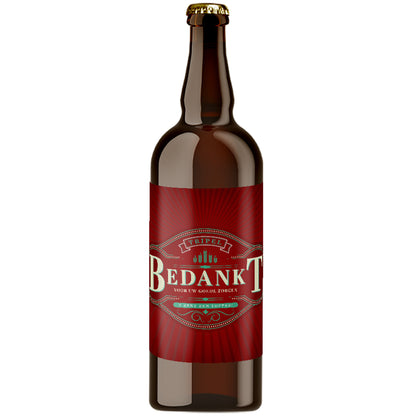 Speciaalbier Bedankt voor uw goede zorgen Tripel - 75cl