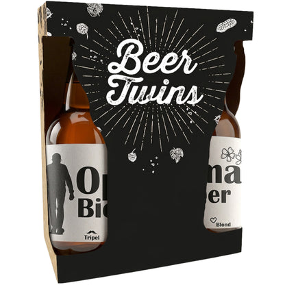 Beer Twins - 2x 33cl speciaalbier Opa Bier en Oma Bier