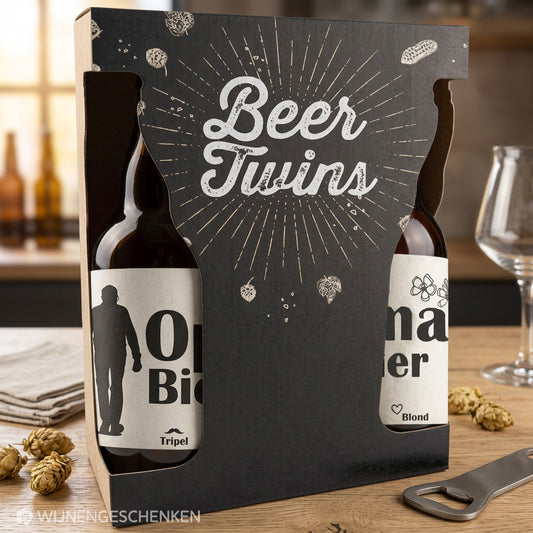 Beer Twins - 2x 33cl speciaalbier Opa Bier en Oma Bier