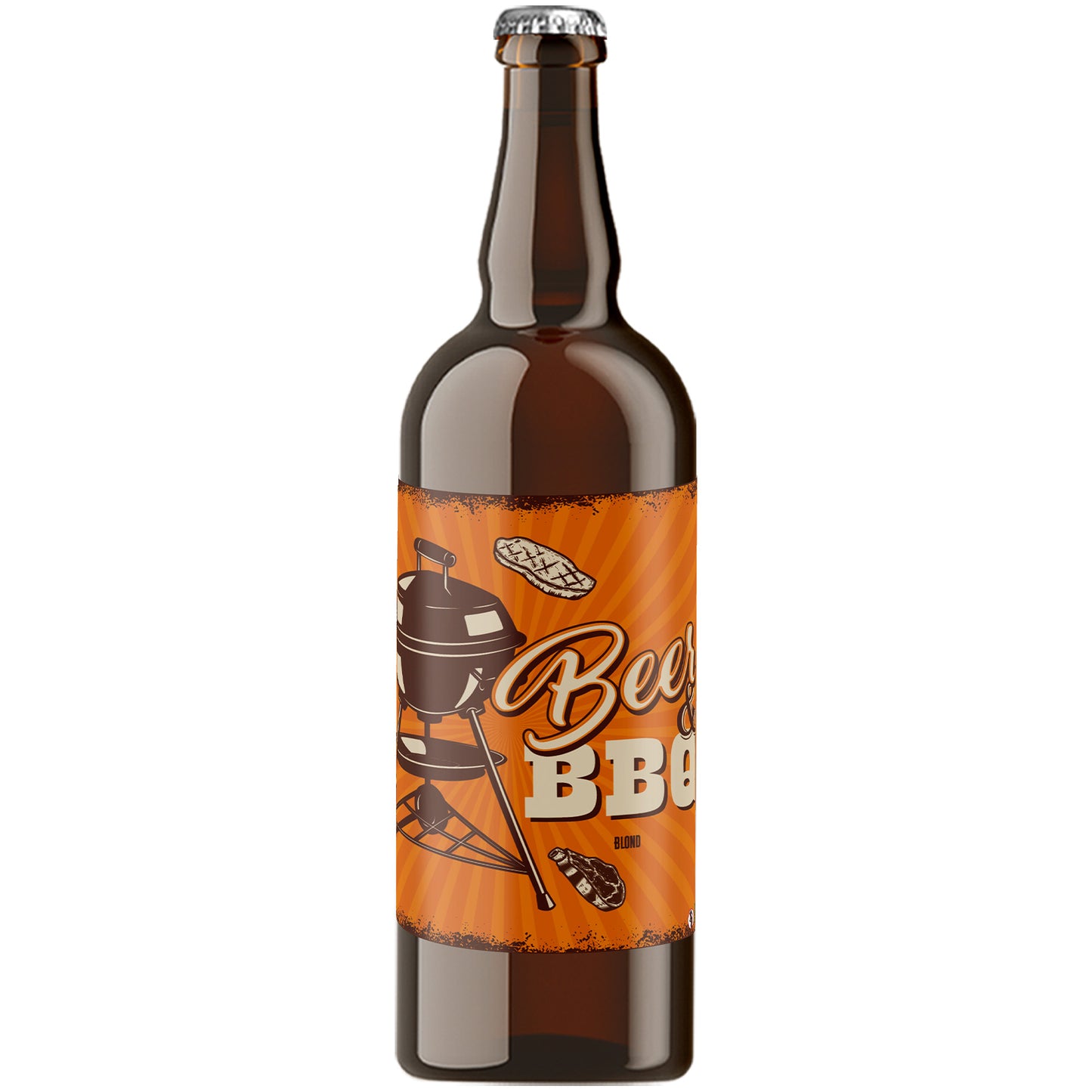 Speciaalbier Beer & BBQ Blond - 75cl