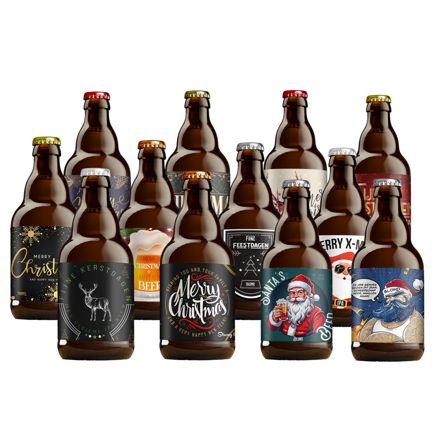 Bierpakket Kerst - 12x33cl