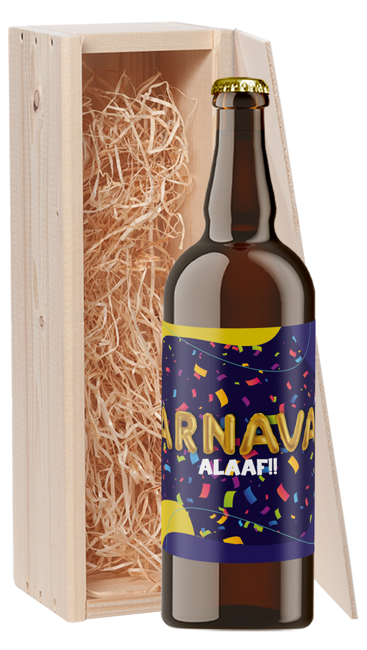 Speciaalbier cadeau Carnaval Tripel 1x75cl