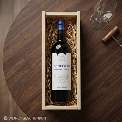 Wijncadeau Château Godeau Saint-Émilion Grand Cru 2017 – Famille Florisoone