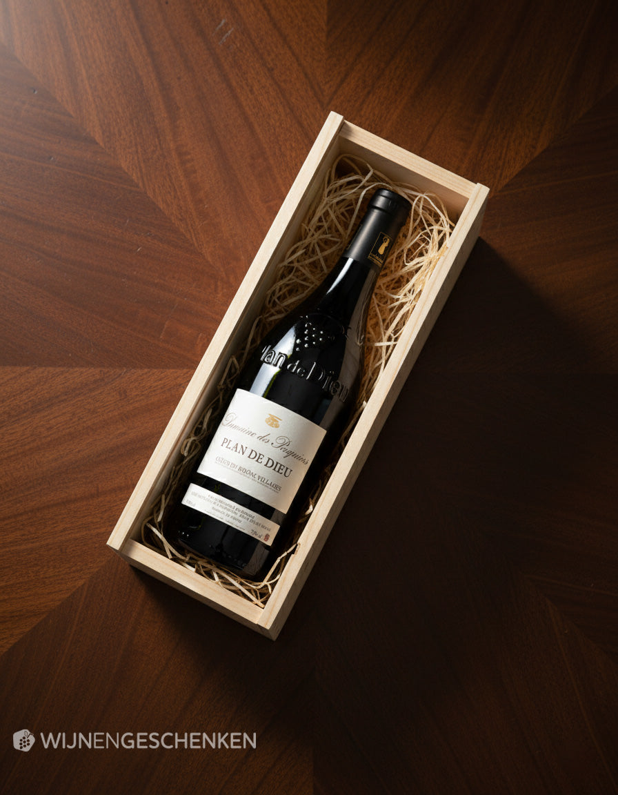 Wijncadeau Domaine des Pasquiers Plan de Dieu 1x75cl