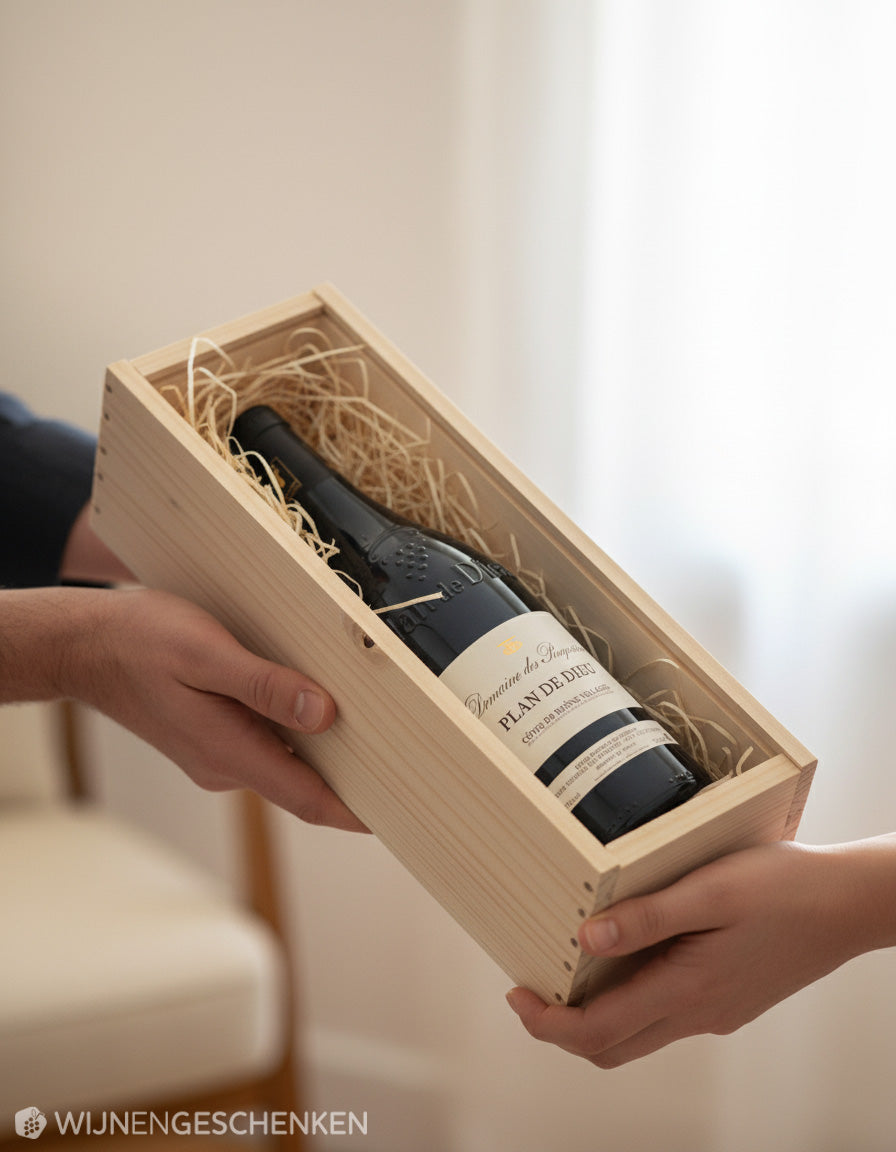 Wijncadeau Domaine des Pasquiers Plan de Dieu 1x75cl