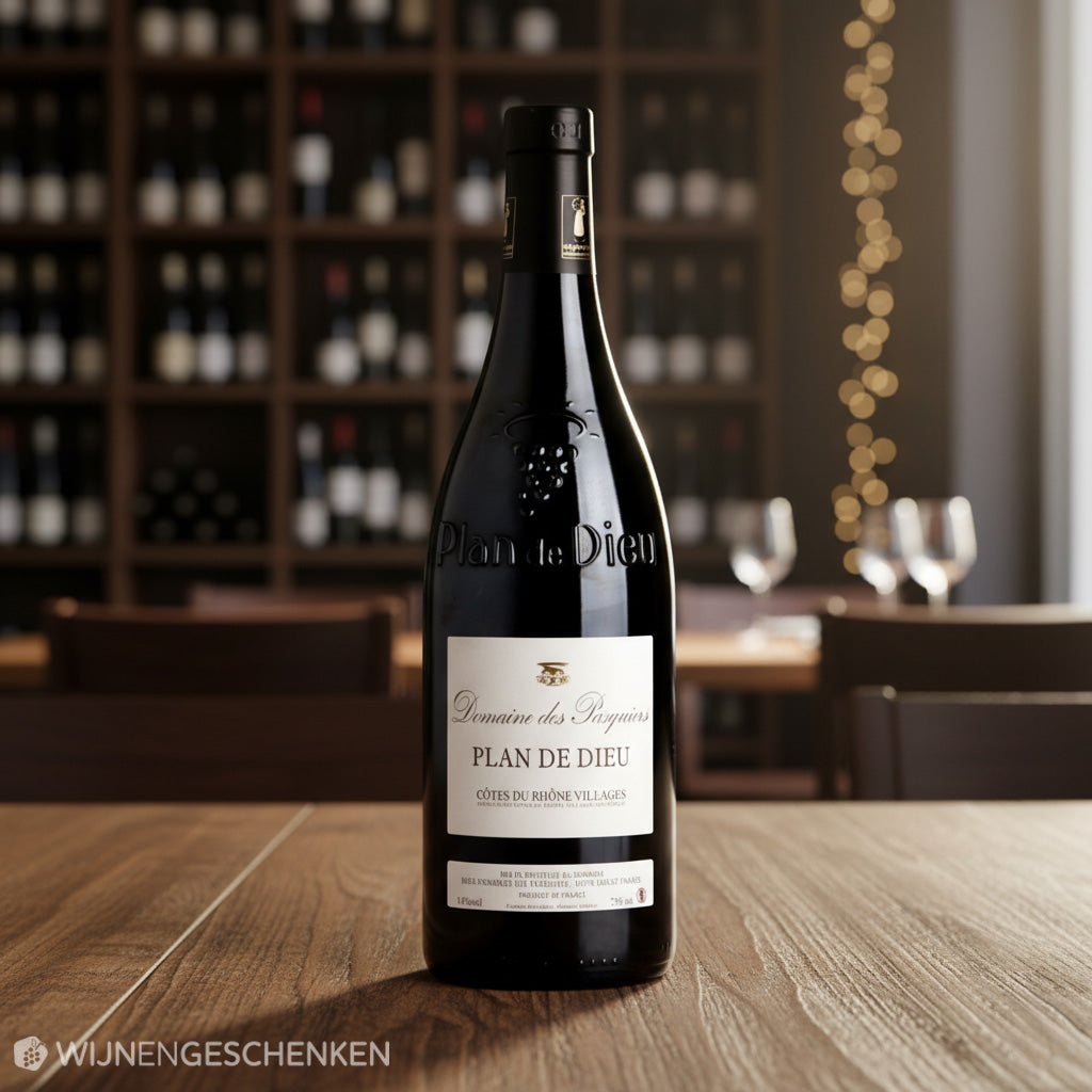 Rode wijn Domaine des Pasquiers Plan de Dieu