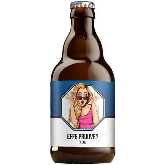 Speciaalbier Effe Pruuve? Blond - 33cl