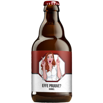 Speciaalbier Effe Pruuve? Dubbel - 33cl