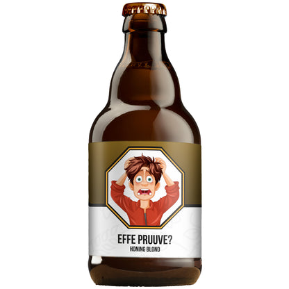 Speciaalbier Effe Pruuve? Honing Blond - 33cl