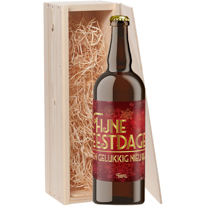 Speciaalbier Fijne Feestdagen & Een Gelukkig Nieuwjaar Tripel 1x75cl