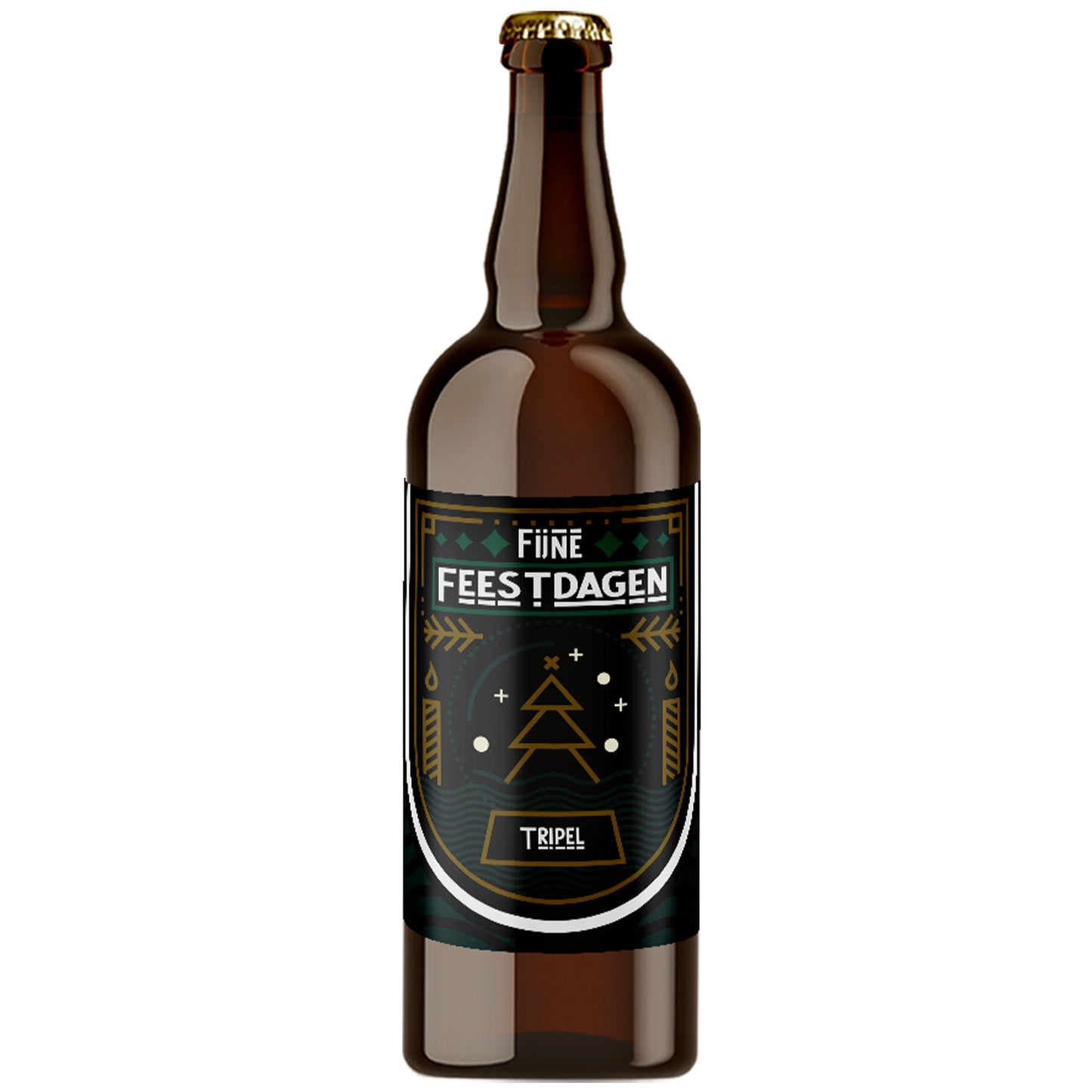 Speciaalbier Fijne Feestdagen Tripel - 75cl