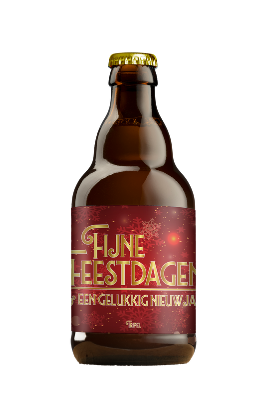 Speciaalbier Fijne Feestdagen & Een Gelukkig Nieuwjaar Tripel - 33cl