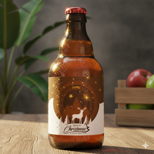 Speciaalbier Merry Christmas & Happy New Year Dubbel - 33cl