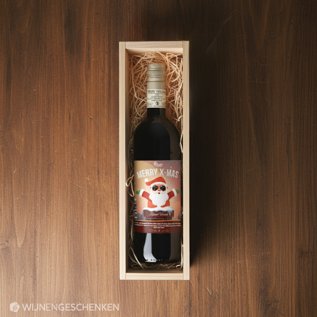 Wijncadeau Merry X-mas Rosso Verona 1x75cl
