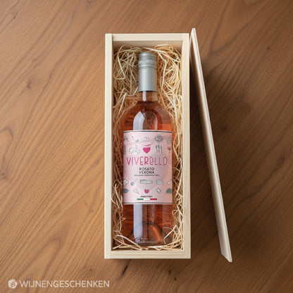 Wijncadeau Viverello Rosato Verona 1x75cl