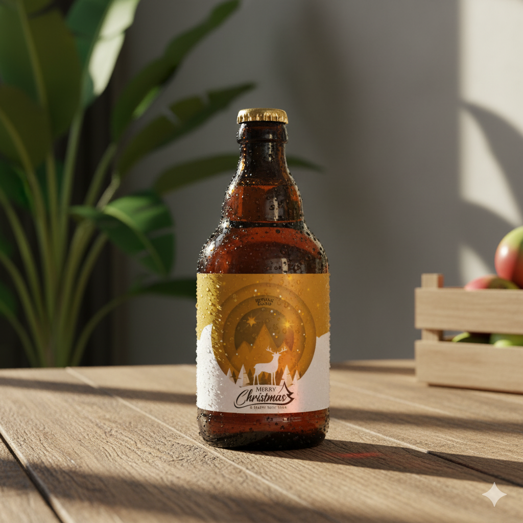 Speciaalbier Merry Christmas & Happy New Year Honing Blond - 33cl