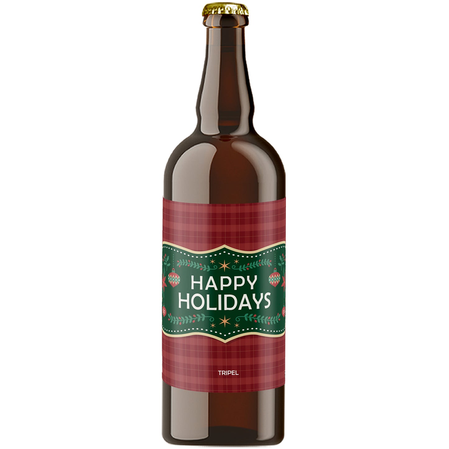 Speciaalbier Happy Holidays Geruit Tripel - 75cl