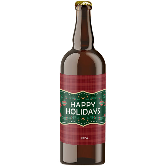 Speciaalbier Happy Holidays Geruit Tripel - 75cl