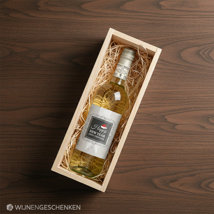 Wijncadeau Happy New Year Bianco Verona 1x75cl