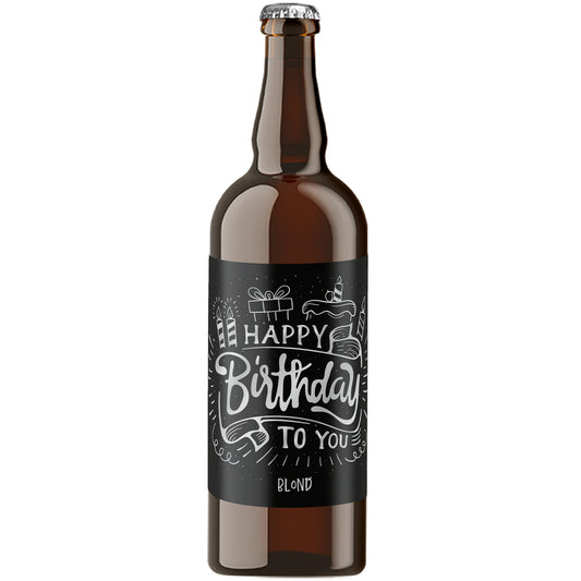 Speciaalbier Happy Birthday Blond - 75cl