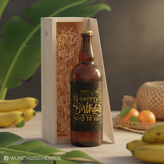 Speciaalbier cadeau Happy Birthday Tripel 1x75cl
