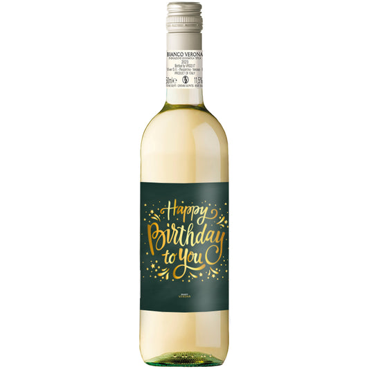 Witte Wijn Happy Birthday Bianco Verona - 75cl