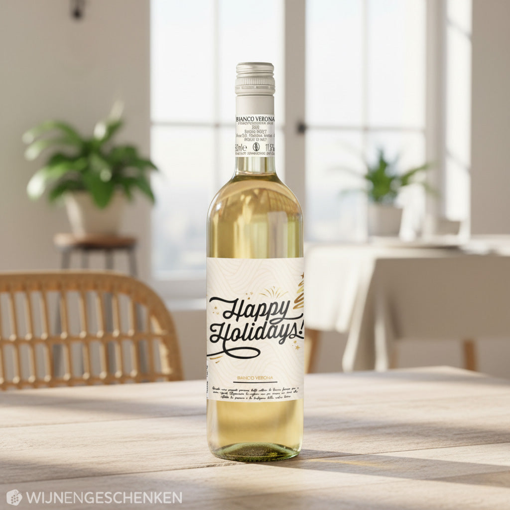Witte Wijn Happy Holidays Bianco Verona - 75cl