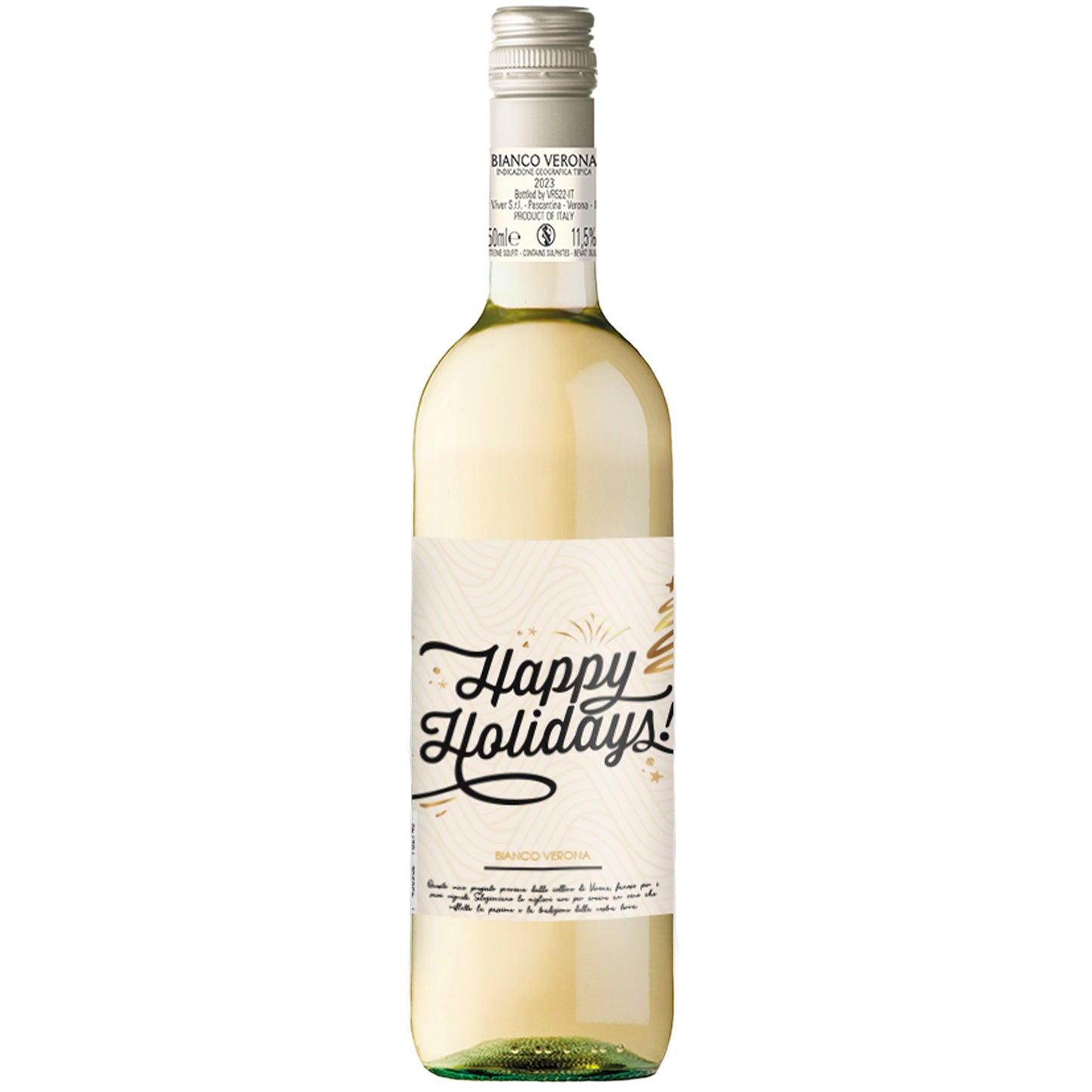 Witte Wijn Happy Holidays Bianco Verona - 75cl