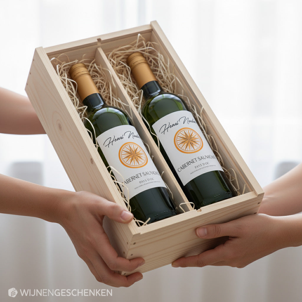 Wijncadeau Henri Nordoc Chardonnay 2x75cl