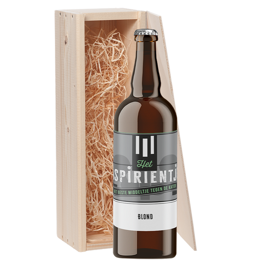 Speciaalbier cadeau Het Aspirientje Blond 1x75cl