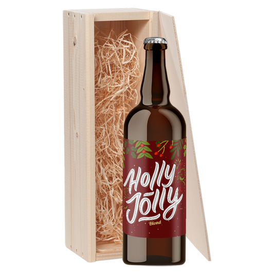 Speciaalbier cadeau Holly Jolly Blond 1x75cl