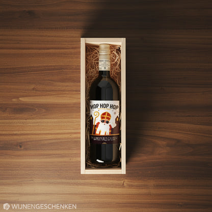 Wijncadeau Hop Hop Hop Rosso Verona 1x75cl
