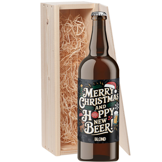 Speciaalbier cadeau Hoppy New Beer Blond - 75cl