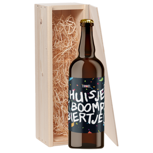 Speciaalbier cadeau Huisje, Boompje, Biertje Tripel 1x75cl