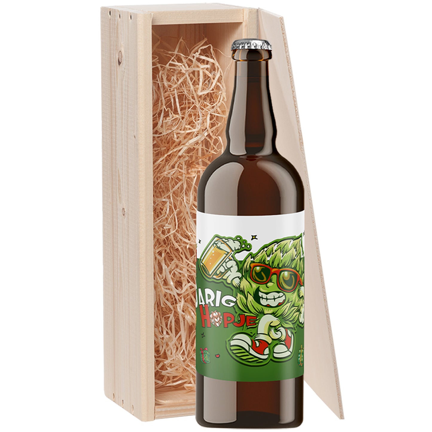 Speciaalbier cadeau Jarig Hopje Blond 1x75cl