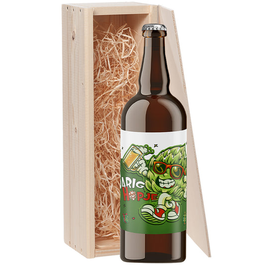 Speciaalbier cadeau Jarig Hopje Blond 1x75cl