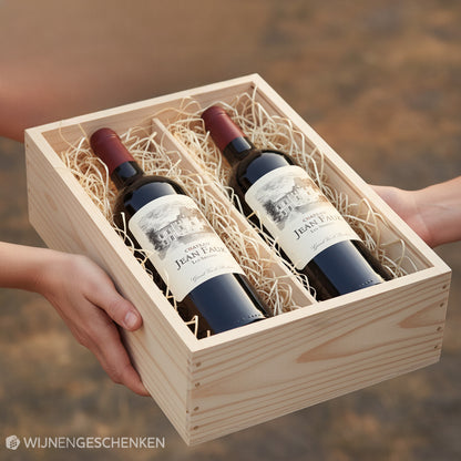 Wijncadeau Jean Faux 2x75CL