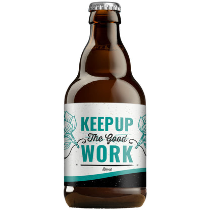 Speciaalbier Keep Up The Good Work Blond - 33cl