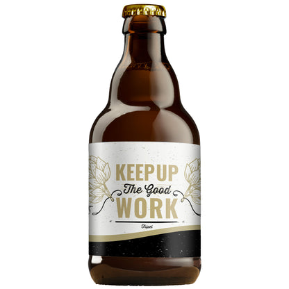 Speciaalbier Keep up the good work Tripel - 33cl