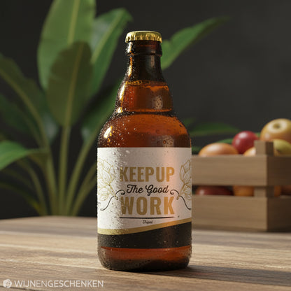 Speciaalbier Keep up the good work Tripel - 33cl