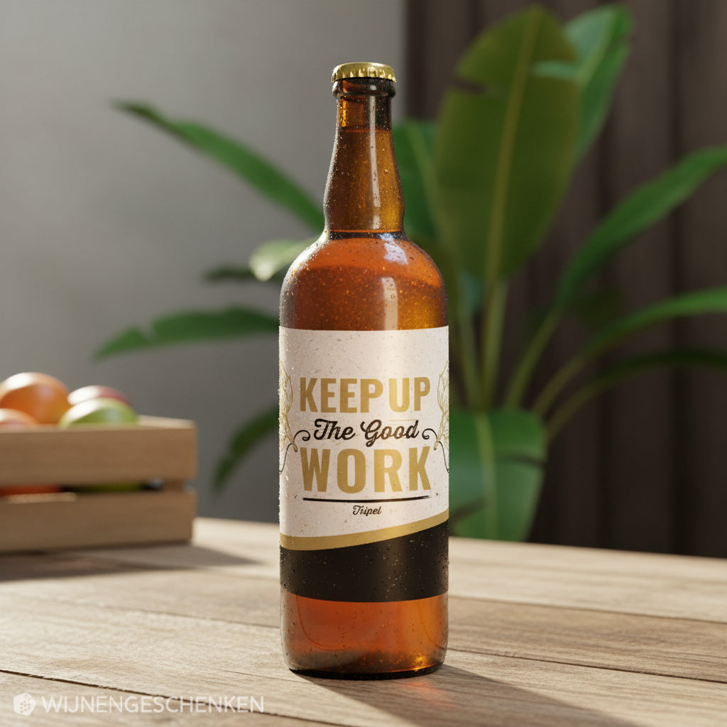 Speciaalbier Keep up the good work Tripel - 75cl