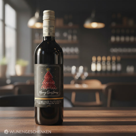 Rode Wijn Kerstboom Rosso Verona - 75cl